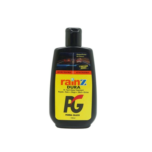 PG PERMA GLASS RAIN-Z RAIN REPELLENT WINDSHIELD 100ML | KIT SET - Image 2