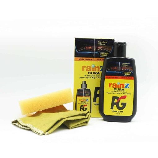 PG PERMA GLASS RAIN-Z RAIN REPELLENT WINDSHIELD 100ML | KIT SET