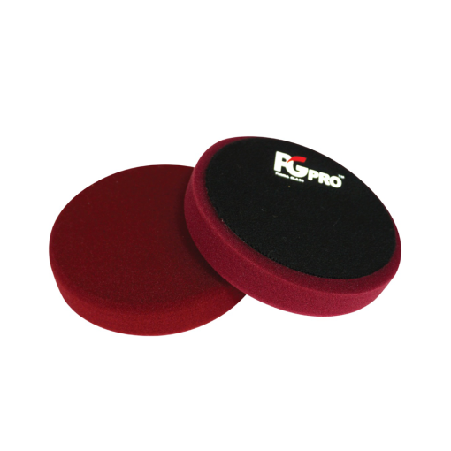 PG Pro Hard Foam Premium Polishing Pad 6" | Level 4 – Heavy Cut (Wine Red)